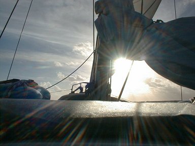 The afternoon sun in the mid-Atlantic