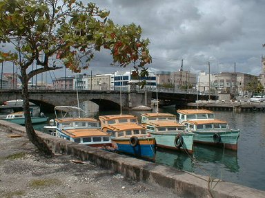 Fishing boats in the Careenge