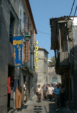 Back-street of Bayona