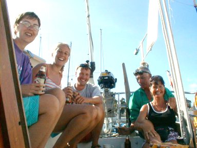 Friends in the cockpit