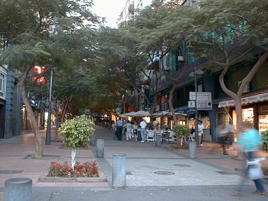Santa Cruz: Our Cafe and Street